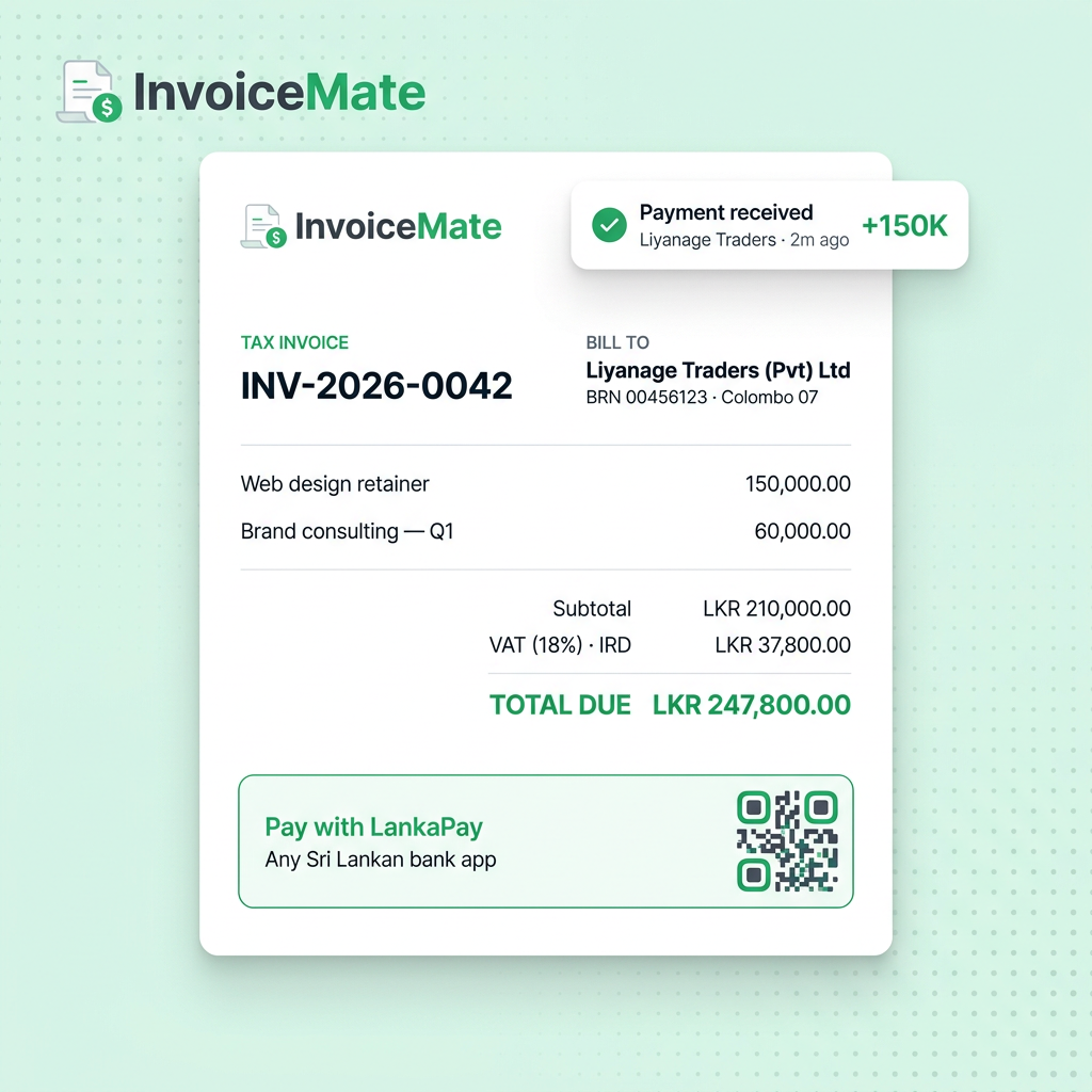 InvoiceMate invoice preview